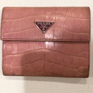 Pink Prada Wallet